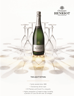 Champagne Henriot Gift Pack - In The Cru