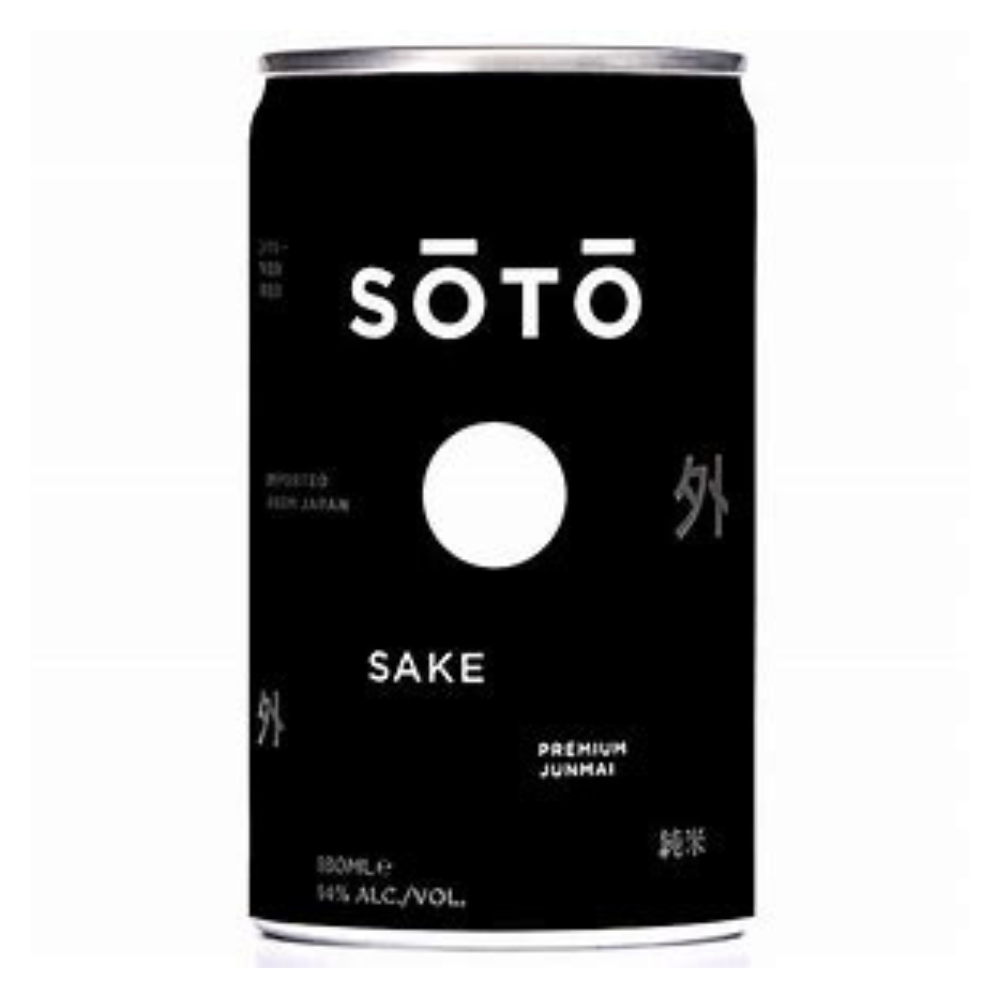 SOTO Premium Junmai Sake Can 180ML - In The Cru