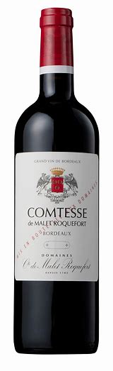 Comtesse de Malet Roqueford Bordeaux Rouge - In The Cru